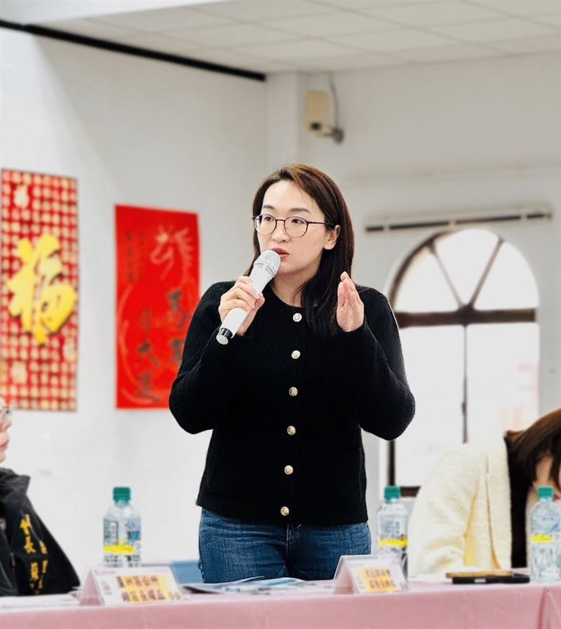 民進黨新北市議員顏蔚慈(圖/翻攝自顏蔚慈臉書)