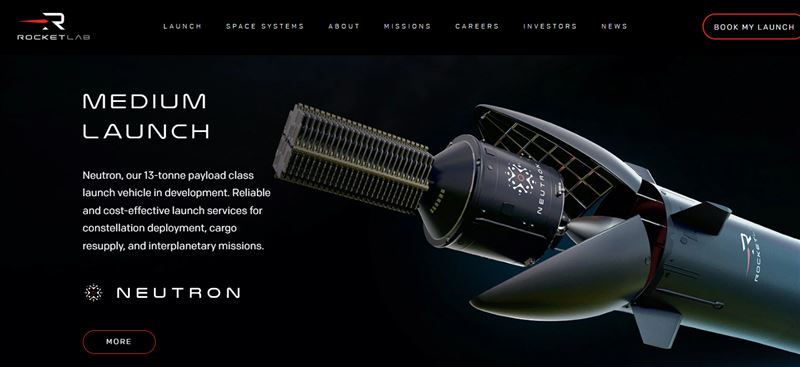 太空經濟正夯,Rocket Lab因新火箭和進軍衛星通訊領域,獲外媒看好成長爆發潛力,甚至被點名有望讓投資人實現「財富自由」。(圖/翻攝自Rocket Lab網站)