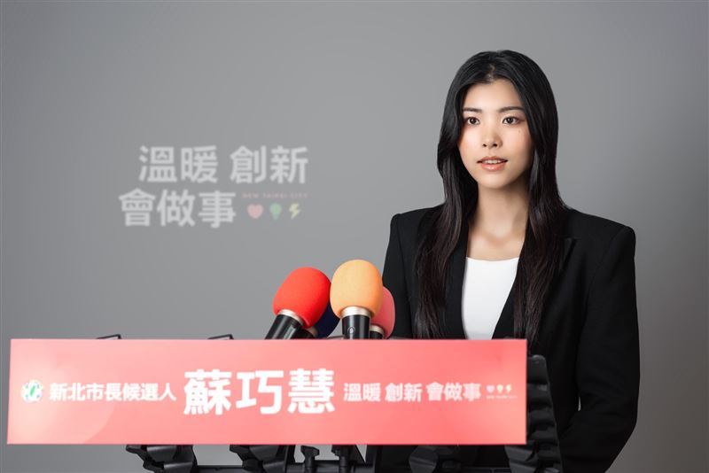 蘇巧慧競選辦公室發言人吳思萱反擊李四川陣營說法。（圖／蘇巧慧競選辦公室提供）