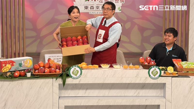 黃偉哲化身推銷員　賣光3000公斤愛文芒果