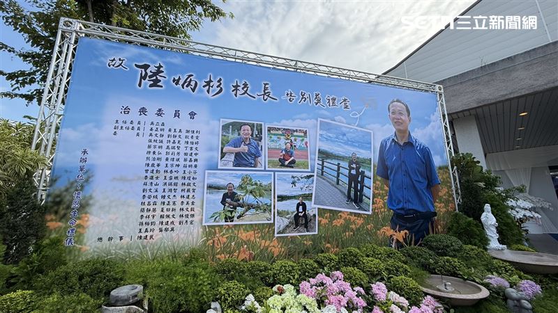陸炳衫奉獻教育界27年。(圖/記者簡榮良攝影)