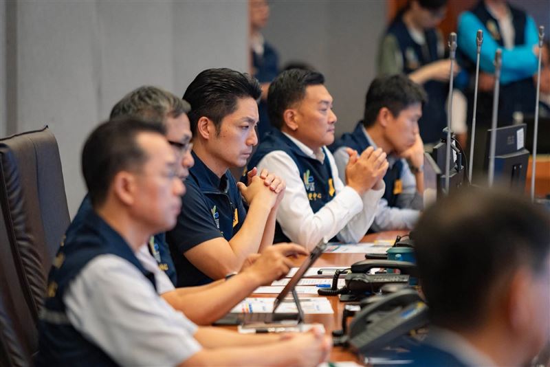 對基層發飆很帥?詹凌瑀喊話蔣萬安:台北市民要的不是情緒是颱風假決斷。(圖/翻攝自蔣萬安臉書)