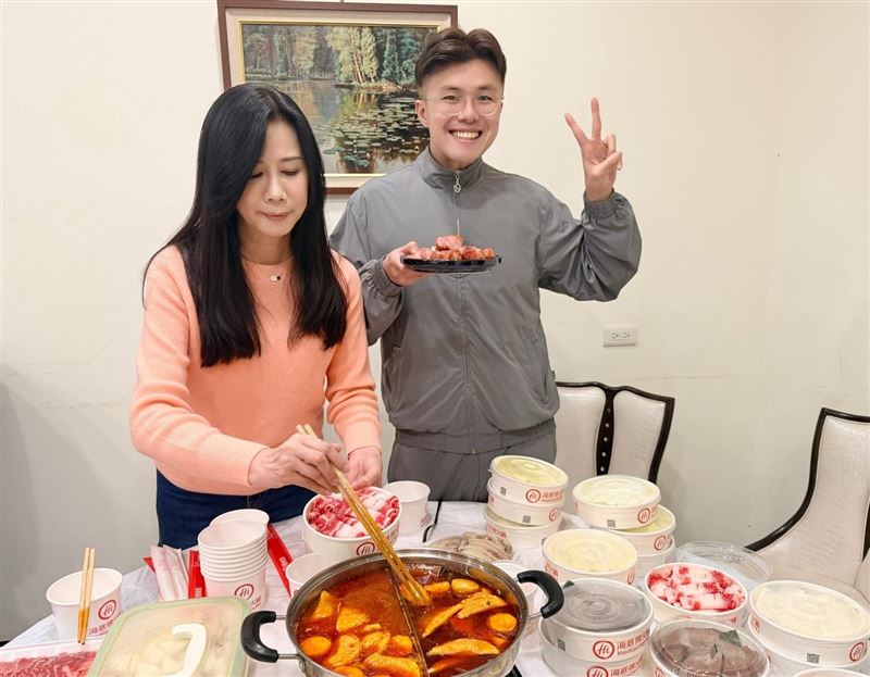 萬美玲認了佀廣洋沒當兵,稱是因為體位沒辦法當(圖/翻攝自佀廣洋臉書)
