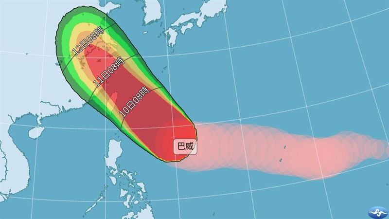 新／週五放颱風假？全台最新暴風侵襲率曝