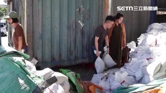 巴威強颱來勢洶洶 蘇澳鎮民憂淹水領沙包