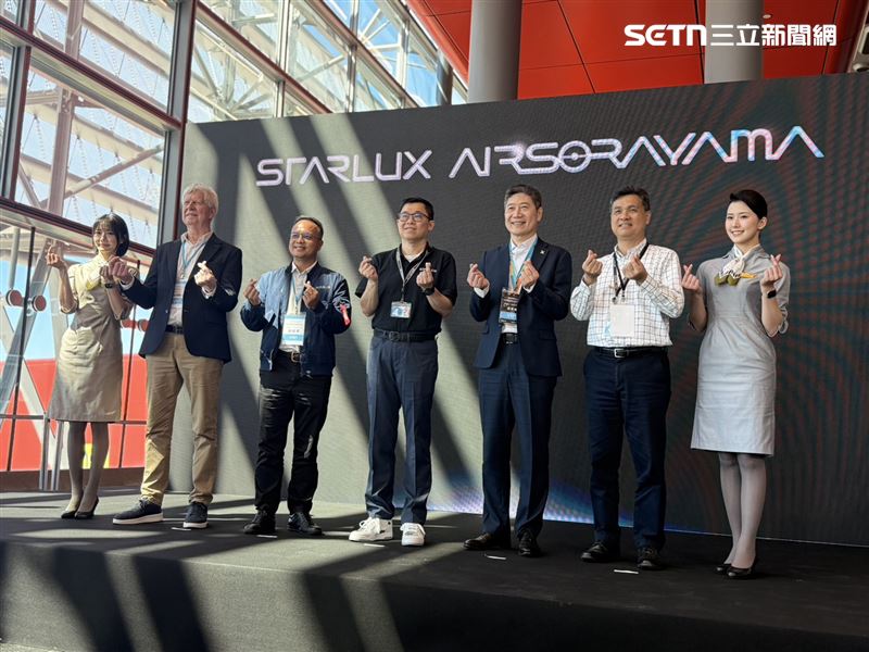 星宇航空9日於桃園國際機場第三航廈北廊廳舉辦AIRSORAYAMA發表會(圖/記者李育道攝影)