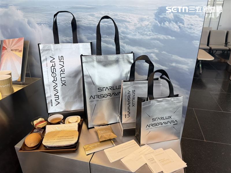 星宇航空空山銀機上餐點、商品(圖/記者李育道攝影)