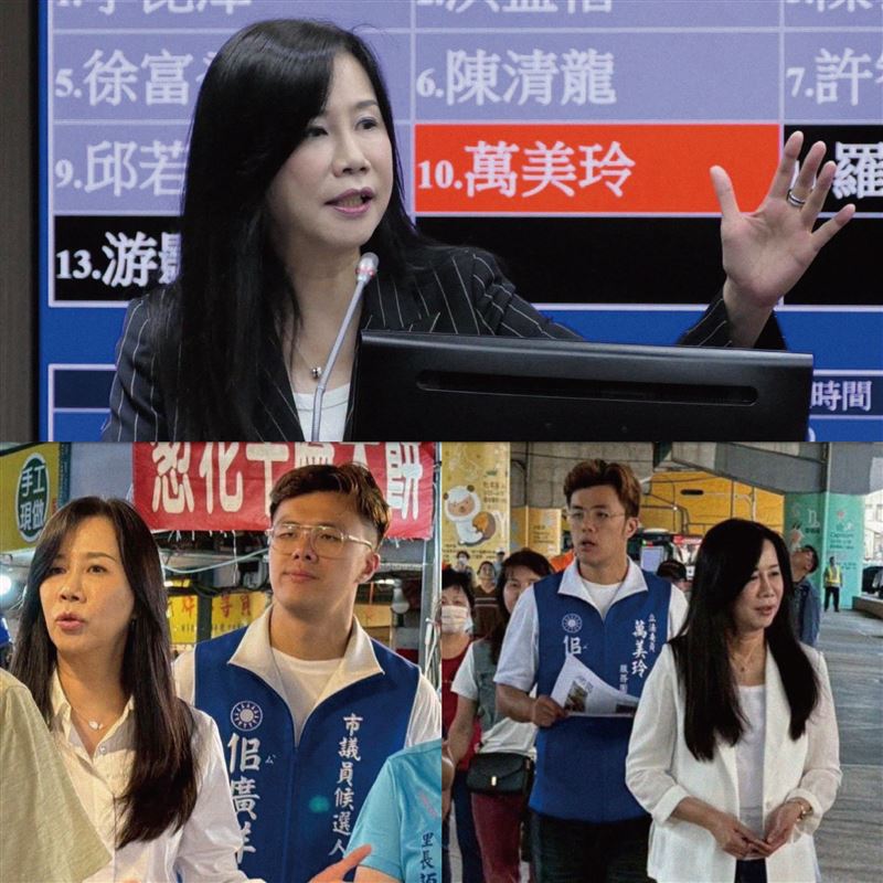 張育萌直言,萬美玲跳出來提油救火,第一次看到有人沒當兵、承認簽賭又霸凌,還講話這麼大聲的。(圖/翻攝自張育萌臉書)