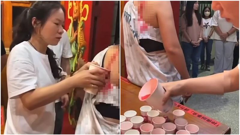 影片變造?尬電師父…滴血水餵信眾攏係假