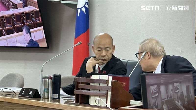 韓國瑜主持黨團協商(圖/記者詹宜庭攝影)