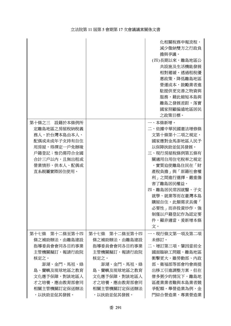 陳玉珍提出《離島建設條例》修正草案，主張離島居民在本島購置房產可享減稅優惠（圖／翻攝畫面）
