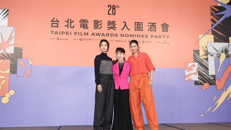北影入圍酒會/ 翁倩玉笑稱「把颱風帶來」笑翻全場!鬆口想接戀愛戲