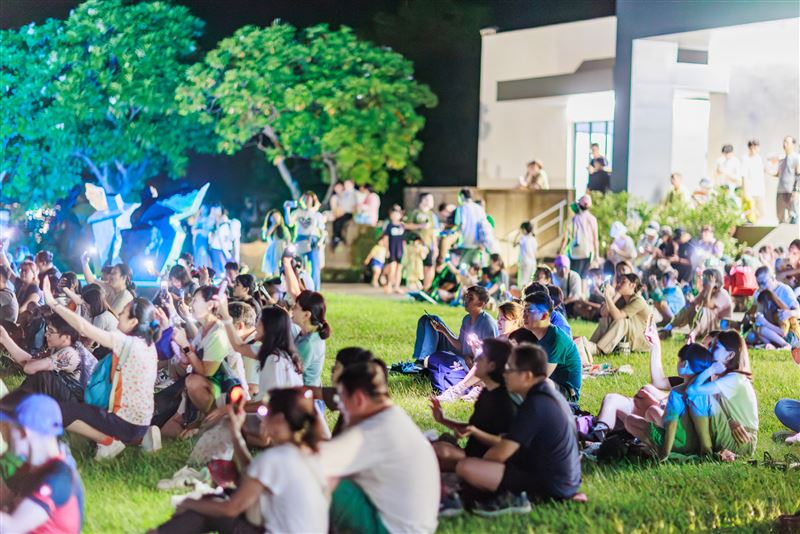 2026福爾摩沙北海岸藝術季登場，朱銘美術館夜間開館，18日和25日晚間免費入館。（圖／北觀處提供）