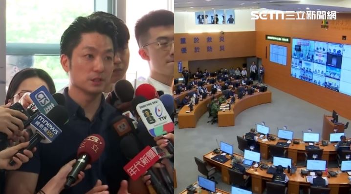 放颱風假求連任？蔣萬安：決策者不能輕忽