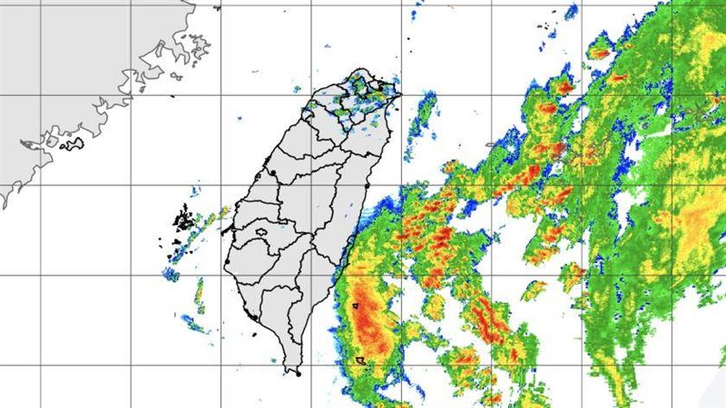 新/巴威颱風逼近!8縣市大雨特報