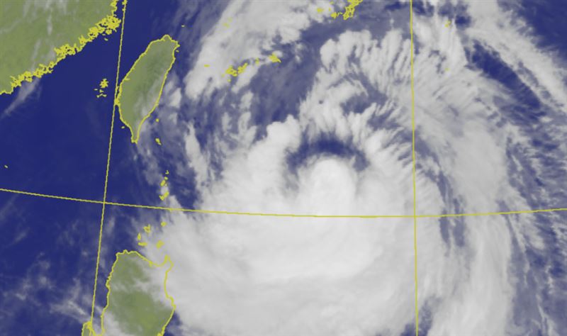 巴威這時最接近台灣 今晚3地防超大豪雨