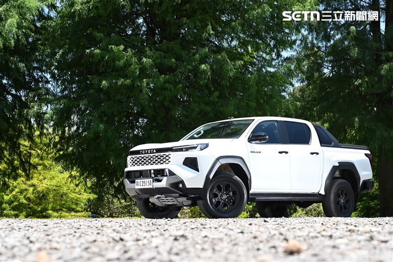 Toyota Hilux皮卡。(圖/記者鍾釗榛攝影)