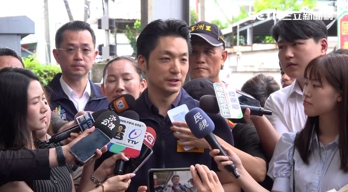 蔣萬安表示,今晚八點一樣依慣例宣布是否停班停課。(圖/翻攝畫面)