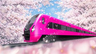 日「粉紅特急列車」曝　最快這時能坐到