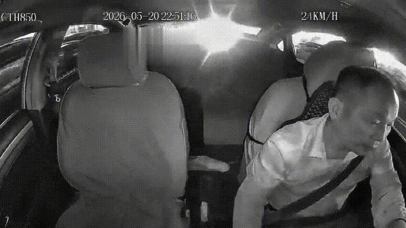 男乘客酒醉,誤將9.9元人民幣車資,輸入成19萬9395元。(圖/翻攝自《湖北日報》)