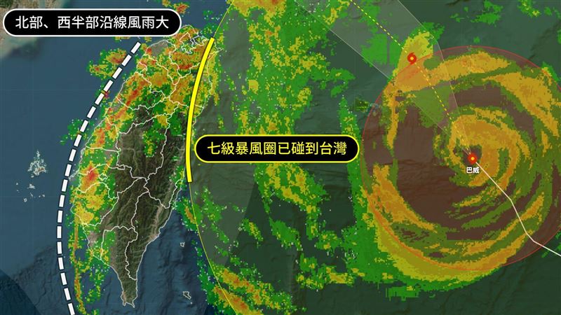 巴威來勢洶洶台東卻無感?粉專一圖曝關鍵