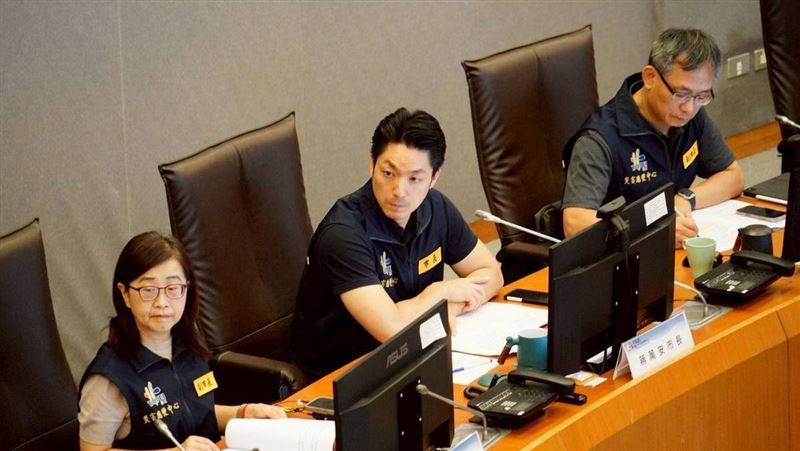 颱風巴威籠罩　蔣萬安：市區風力上看11級