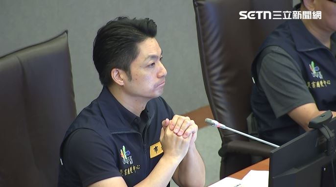 蔣萬安颱風工作會報(圖/翻攝畫面)