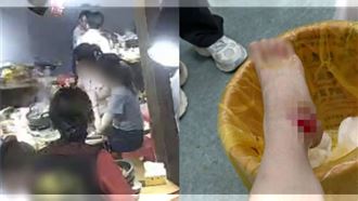 情侶火鍋店熱吻撞翻桌！熱湯淋女客害燙傷
