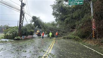 新／台3線大湖路段坍方　雙向中斷搶通中