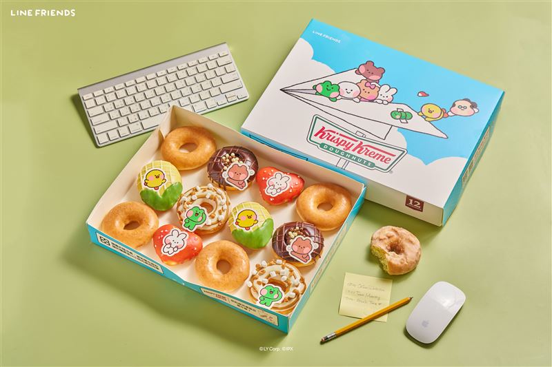 Krispy Kreme同步推出2款特別版禮盒。(圖/Krispy Kreme提供)