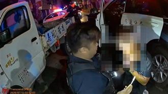 駕贓車搖晃逛大街！花蓮男毒駕拒檢遭圍捕