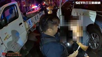 颱風夜毒駕贓車拒檢　花蓮男撞警車遭活逮