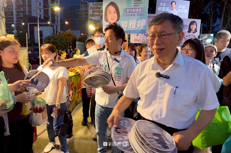 吳靜怡說,柯文哲一邊叫罵總統賴清德、一邊威嚇國民黨主席鄭麗文!政壇情勒王只剩三招「反賴、逼藍、催白」。(圖/翻攝自柯文哲臉書)