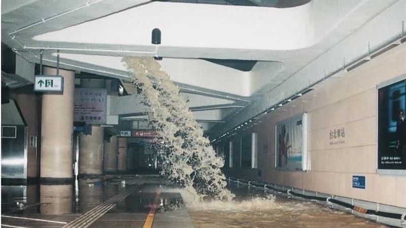 散布台北車站淹水假訊息 北市警逮發文者