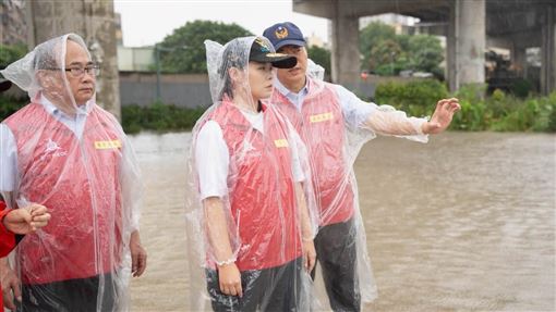 巴威強襲　高虹安急勘災：全力守護新竹市