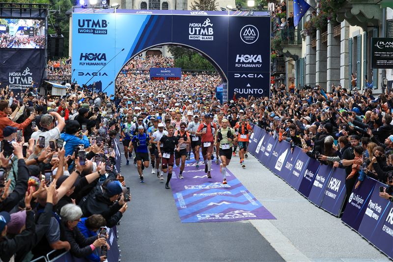 HOKA UTMB Mont-Blanc(環勃朗峰超級越野耐力賽)。(圖/TUDOR提供)