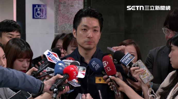蔣萬安主持應變中心會議後受訪(圖/翻攝畫面)