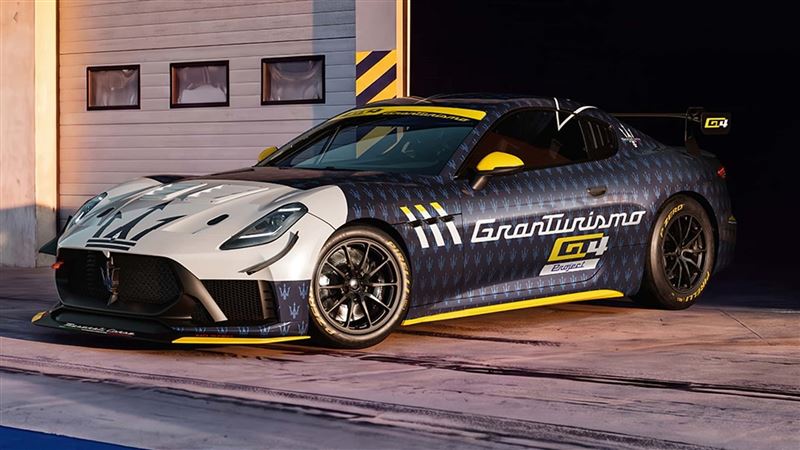 瑪莎拉蒂Project GT4概念賽車。(圖/翻攝Maserati網站)