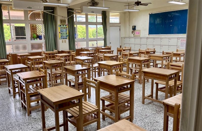 各考場均已完成校園環境巡檢與清理等作業。(圖/新北教育局提供)