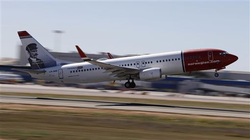 挪威航空（Norwegian Air）願賭服輸，把IG頭像換成英國航空（British Airways）的Logo。（圖／美聯社／達志影像）