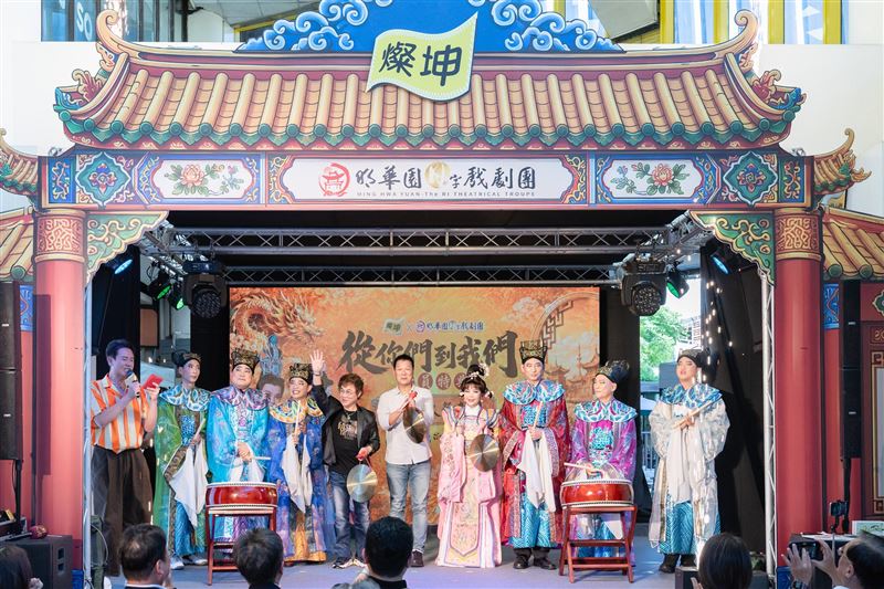 燦坤3C家電今年首度與「明華園日字戲劇團」展開跨界合作。(圖/品牌業者提供)