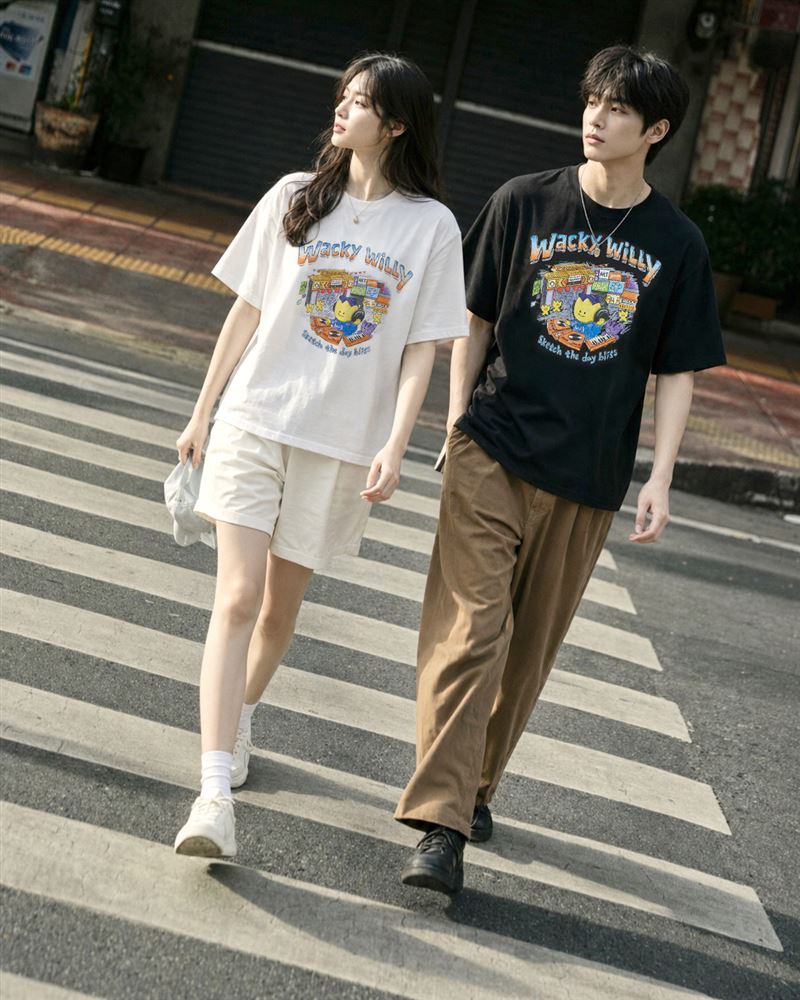 Wacky WiLLy今年夏天專為台灣量身打造的台灣限定系列T-shirt。(圖/品牌業者提供)