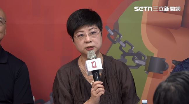 總統府諮詢委員林志潔分析中共威脅。(圖/翻攝畫面)