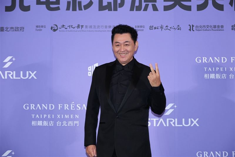 庹宗華也以《雙囍》入圍​最佳男配角。（圖／記者鄭孟晃攝影）