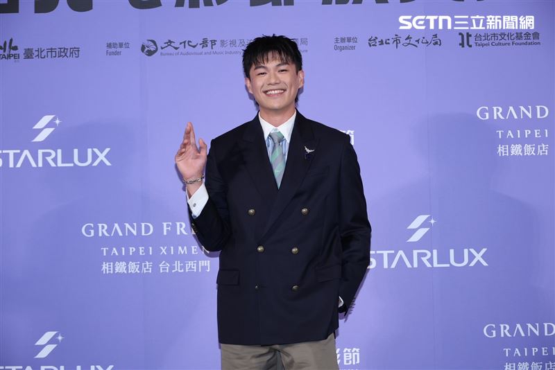 柯煒林最終以一票之差敗給《雙囍》劉冠廷，與影帝擦身而過。（圖／記者鄭孟晃攝影）