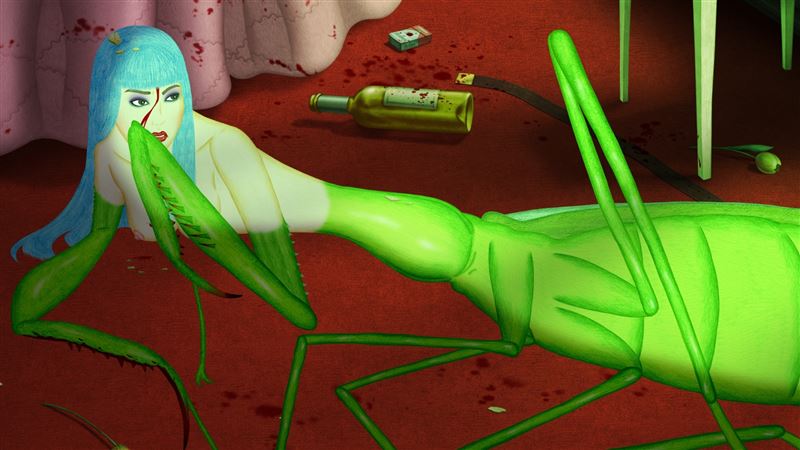 2026年第28屆台北電影節「最佳動畫片」得獎作品:《螳螂》(Praying Mantis)。(圖/台北電影節提供)