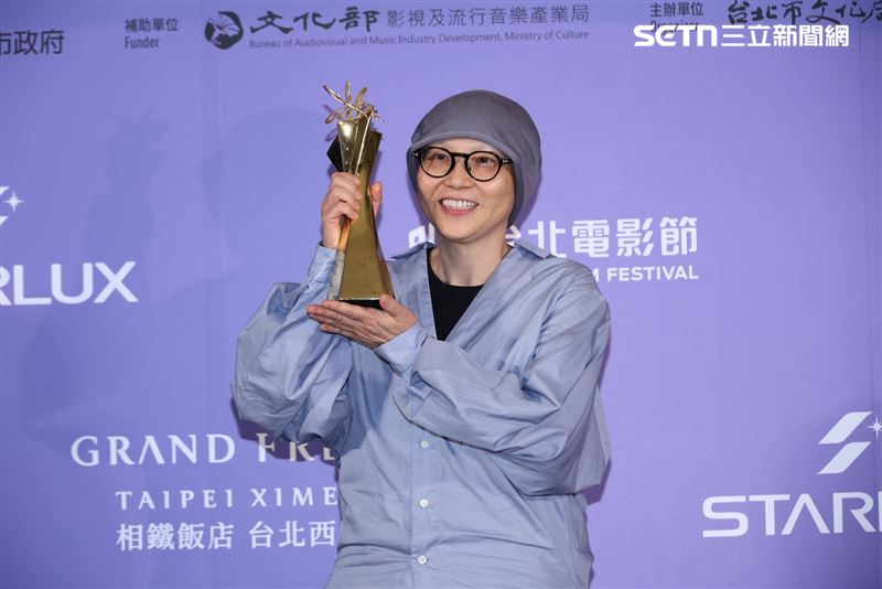 《女孩》余靜萍奪北影最佳攝影獎。(圖/記者鄭孟晃攝影)