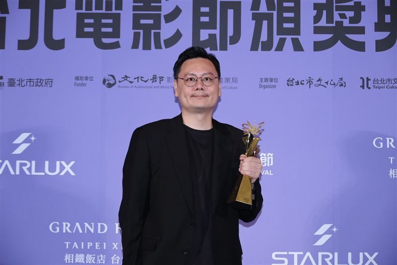 許承傑感謝評審團隊的肯定。(圖/記者鄭孟晃攝影)
