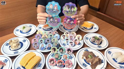 藏壽司,柯南,扭蛋(圖／藏壽司提供）