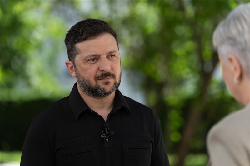 烏克蘭總統澤倫斯基（Volodymyr Zelenskyy）在總理宣布辭職的同時，宣布啟動俄烏戰爭爆發以來第4次政府重大改組。（圖／翻攝自X平台 @ZelenskyyUa）